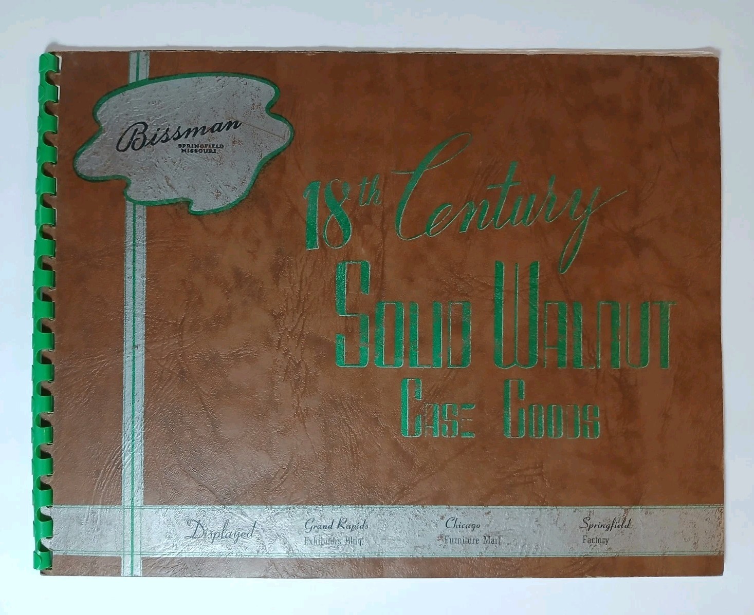 Rare 1938 Carl Bissman Furniture Springfield Missouri 18th Century Walnut Goods