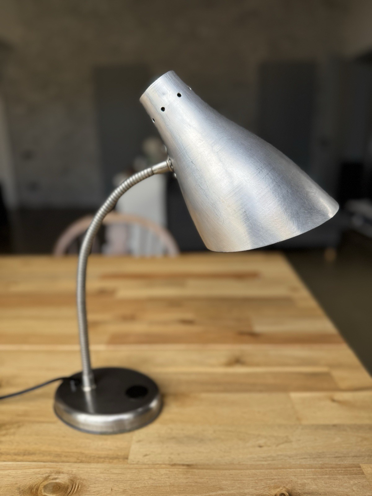 Vintage Soviet Desktop Lamp, Modern, Mid Century, 70\'s-80’s, USSR
