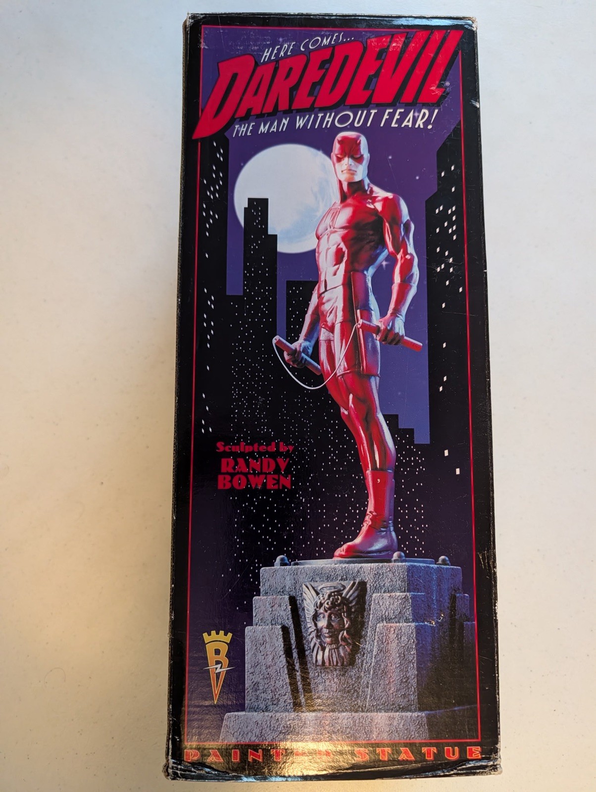 MISB Daredevil By Bowen Designs Full Size Statue With Original Box 1078/4000 MISB Daredevil By Bowen Designs Full Size Statue With Original Box 1078/4000