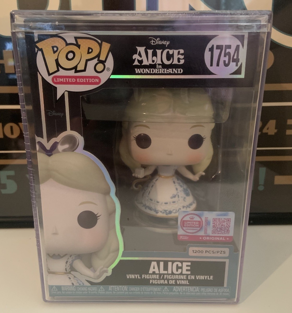 Funko Pop Alice In Wonderland Alice LE 1,200 Pcs In Hand
