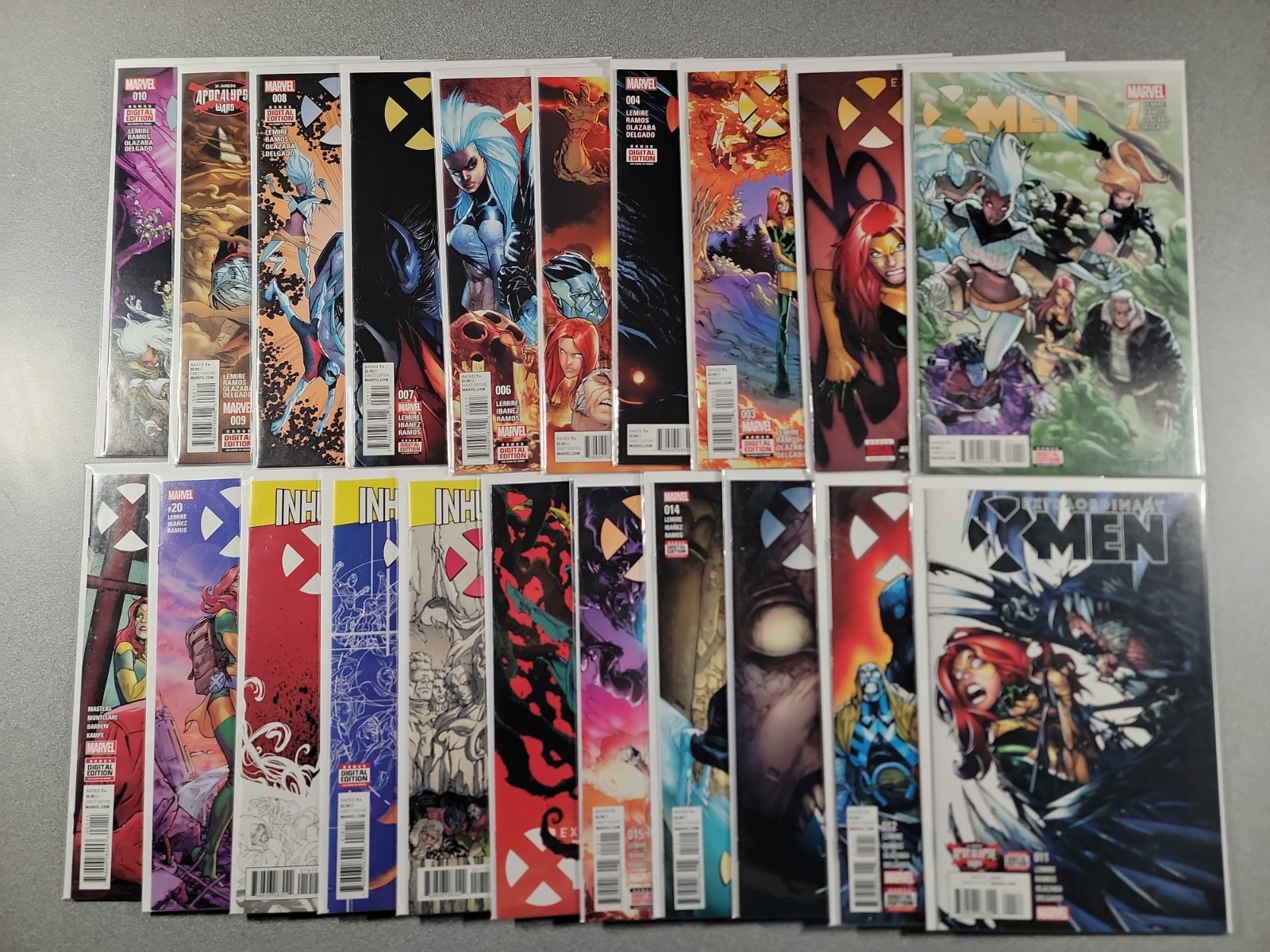Extraordinary X-Men #1-20 + Annual Complete Set Marvel Comics 2015 Full Series