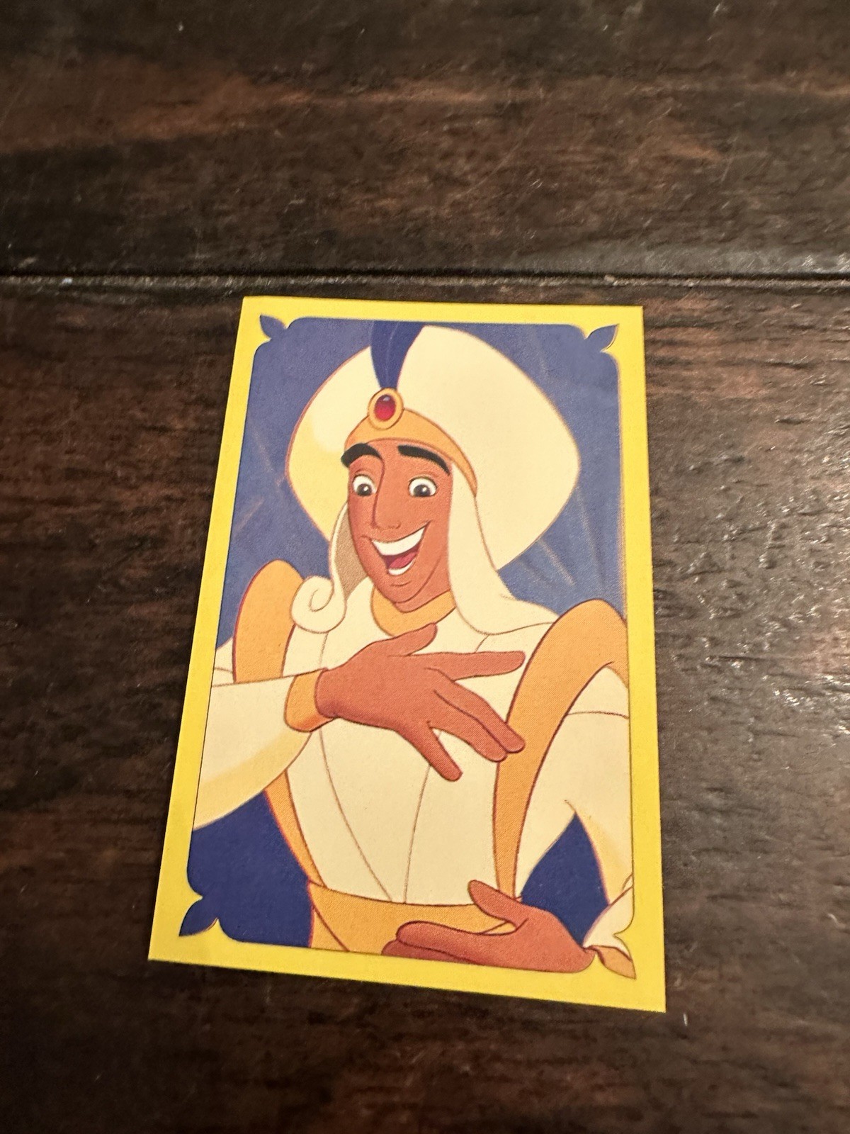 Disney\'s ALADDIN Sticker 1995 Panini #153 Alladin