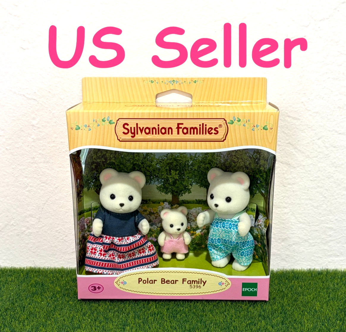 Sylvanian Families Polar Bear Family Trio Calico Critters Easy Buy Range