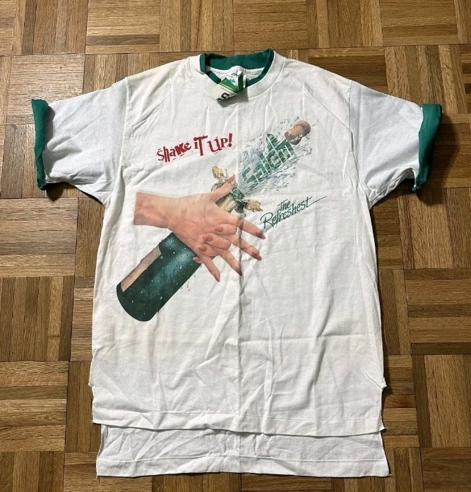 Vintage 1990s Mint In Sealed Bag Salem Cigarettes Tee Shirt Large,Shake It Up