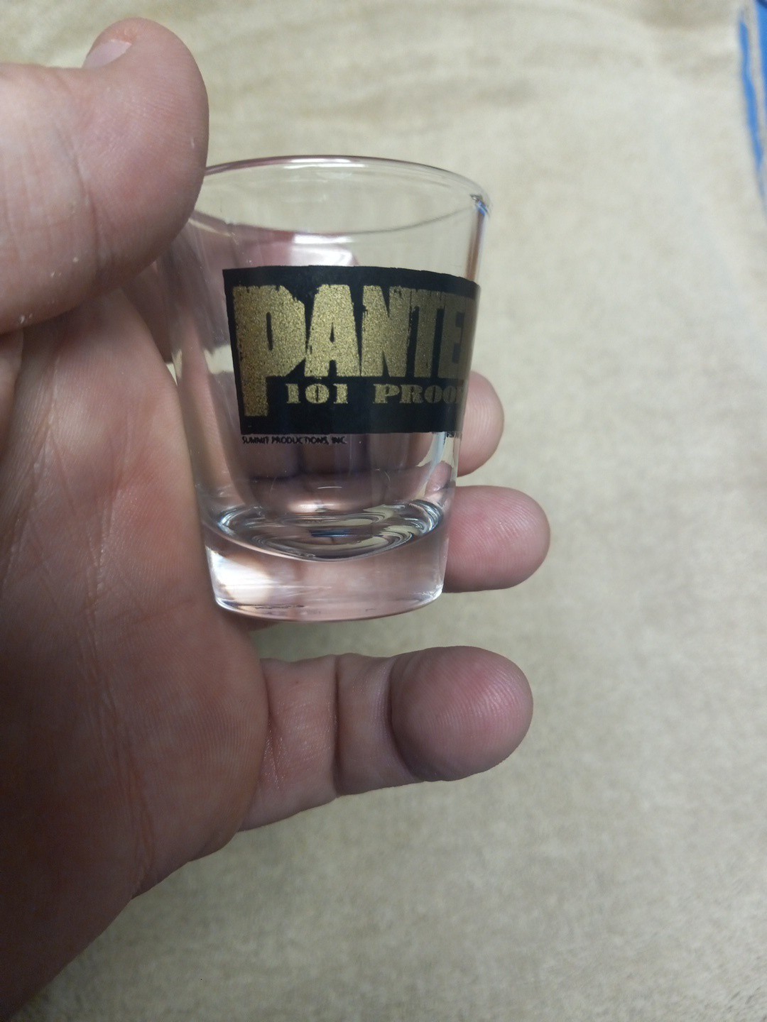 Pantera 101 Proof Shot Glass
