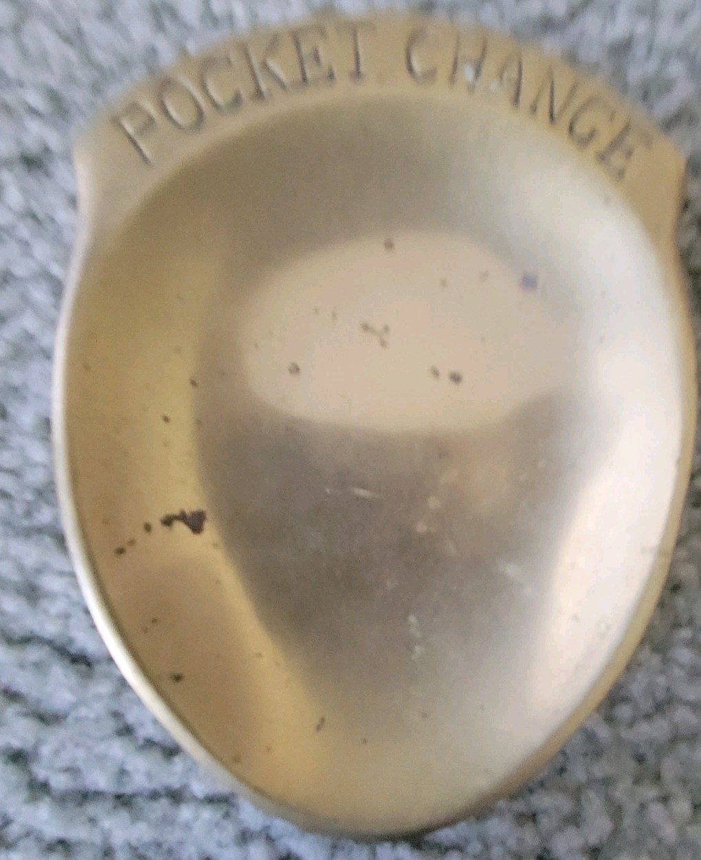 Vintage Solid Brass Pocket Change/Trinket Holder Vintage Solid Brass Pocket Change/Trinket Holder