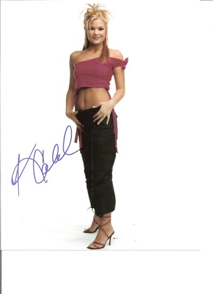 Guaranteed 8x10 Autographed by singer Kimberly Caldwell