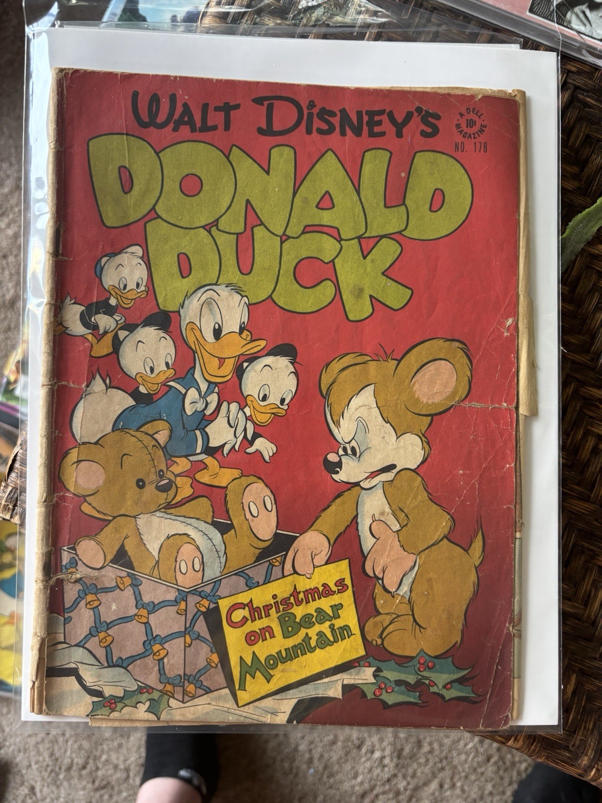 Four Color #178 Dell 1947 1st App UNCLE SCROOGE Low Grade Complete Intact Four Color #178 Dell 1947 1st App UNCLE SCROOGE Low Grade Complete Intact