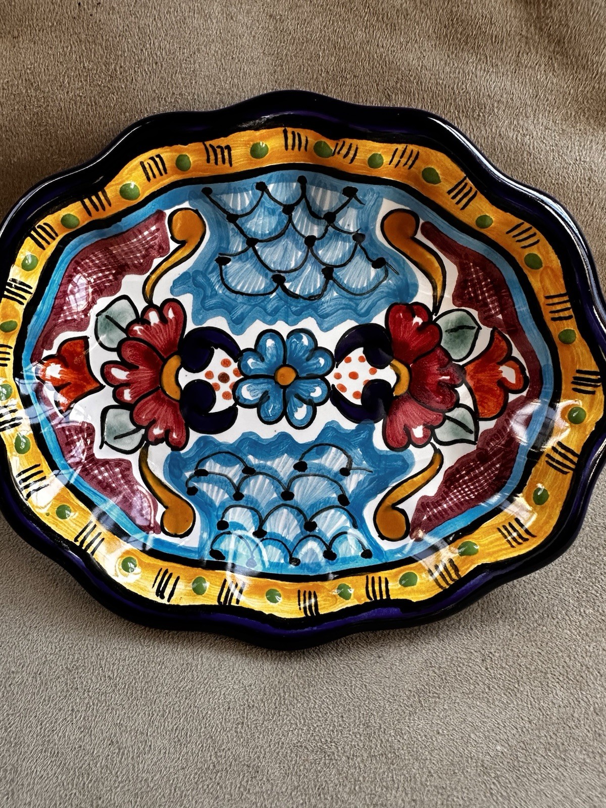 Authentic Mexican Talavera pottery