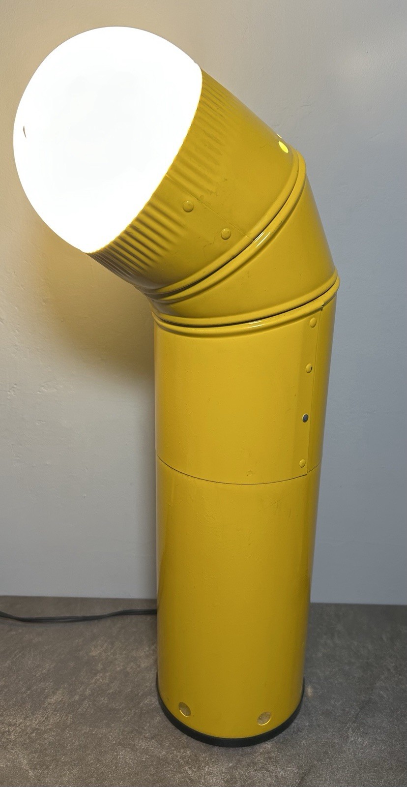 Vintage MCM Lamp 1960s Pipeline Products Pop Art Postmodern 20