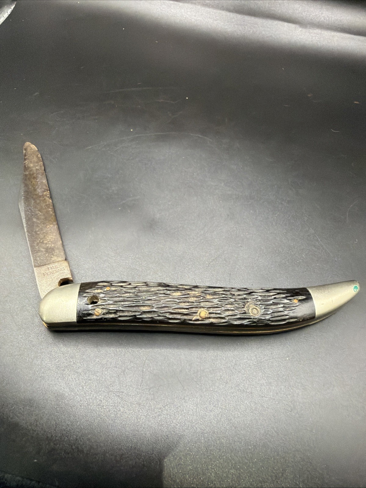 Vintage 1940s Queen Cutlery Crown Q Texas Toothpick Pocket Knife Project As Is Vintage 1940s Queen Cutlery Crown Q Texas Toothpick Pocket Knife Project As Is