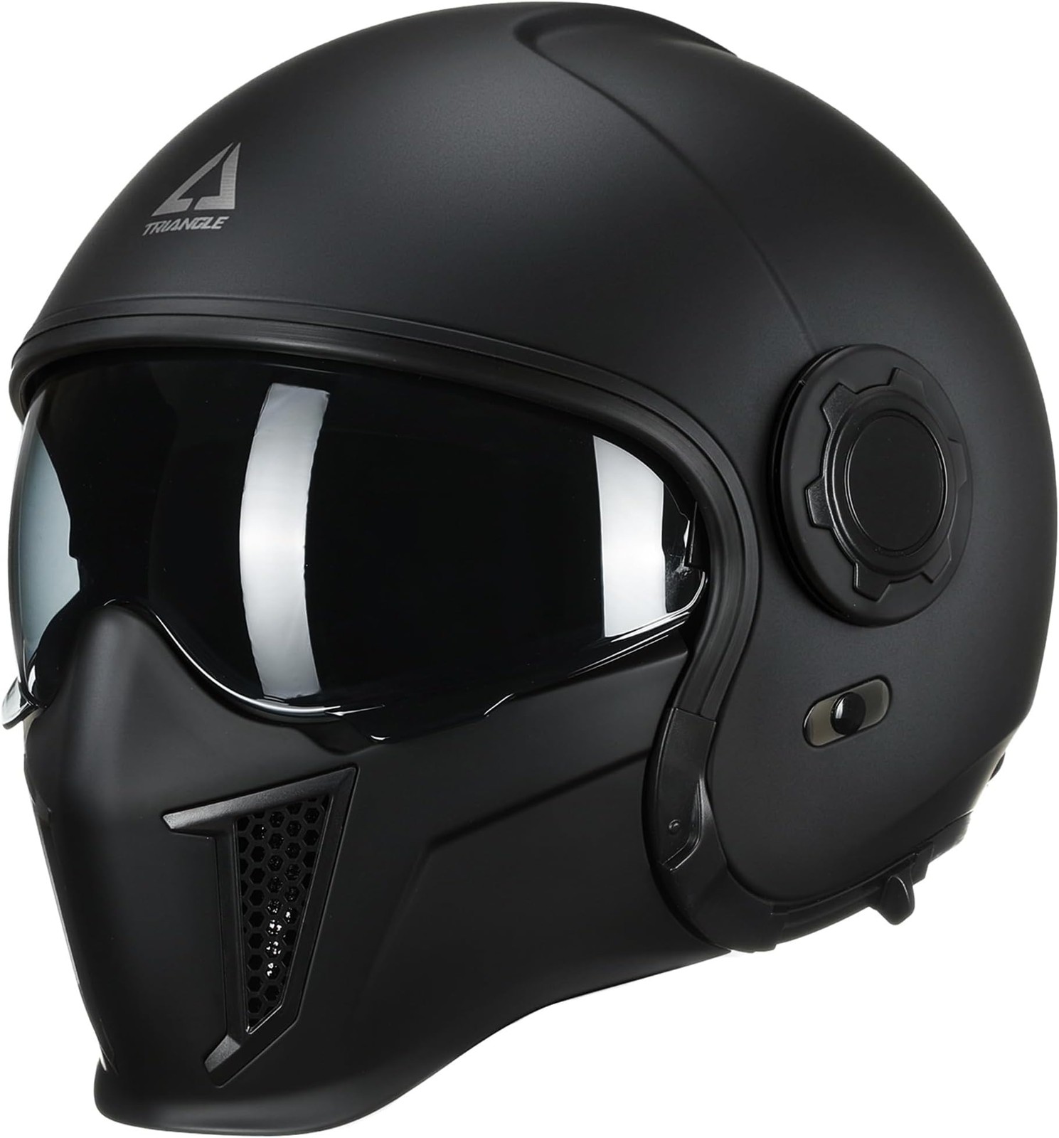 TRIANGLE Convertible Full Face Motorcycle Helmet DOT Approved for Men Women