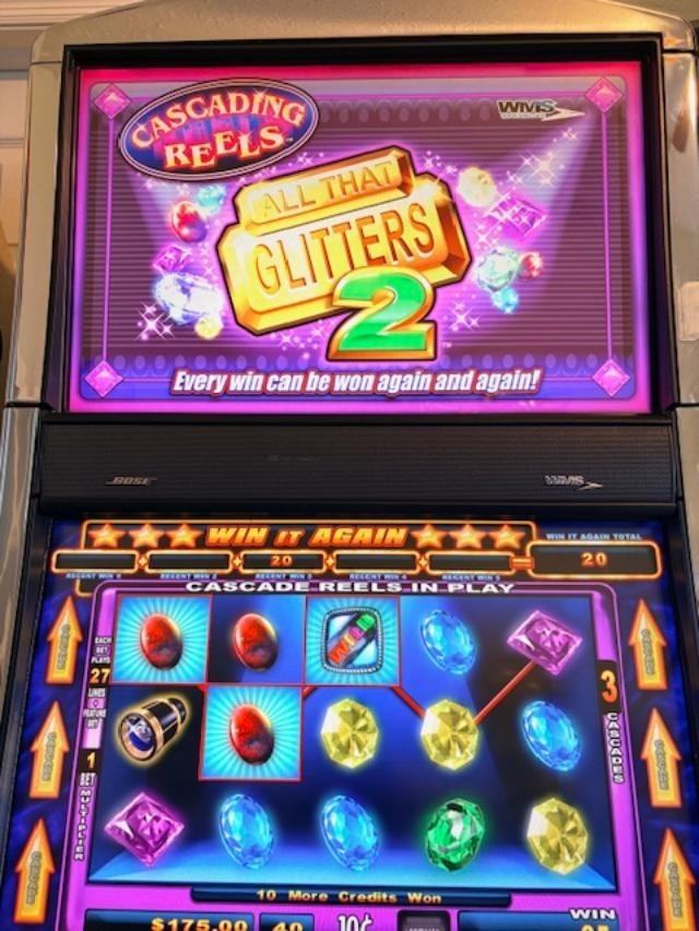 WMS BB2 ALL THAT GLITTERS 2 SLOT GAME CARD & OS SET WIN IT AGAIN BONUSES 