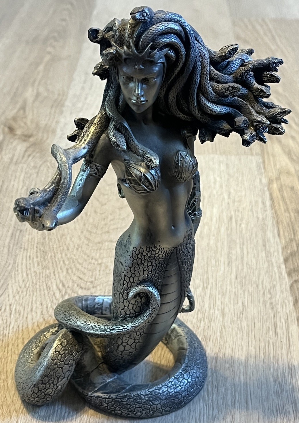 The Temptation of Medusa Collectible Figurine 8 Inch Tall Statue Excellent The Temptation of Medusa Collectible Figurine 8 Inch Tall Statue Excellent