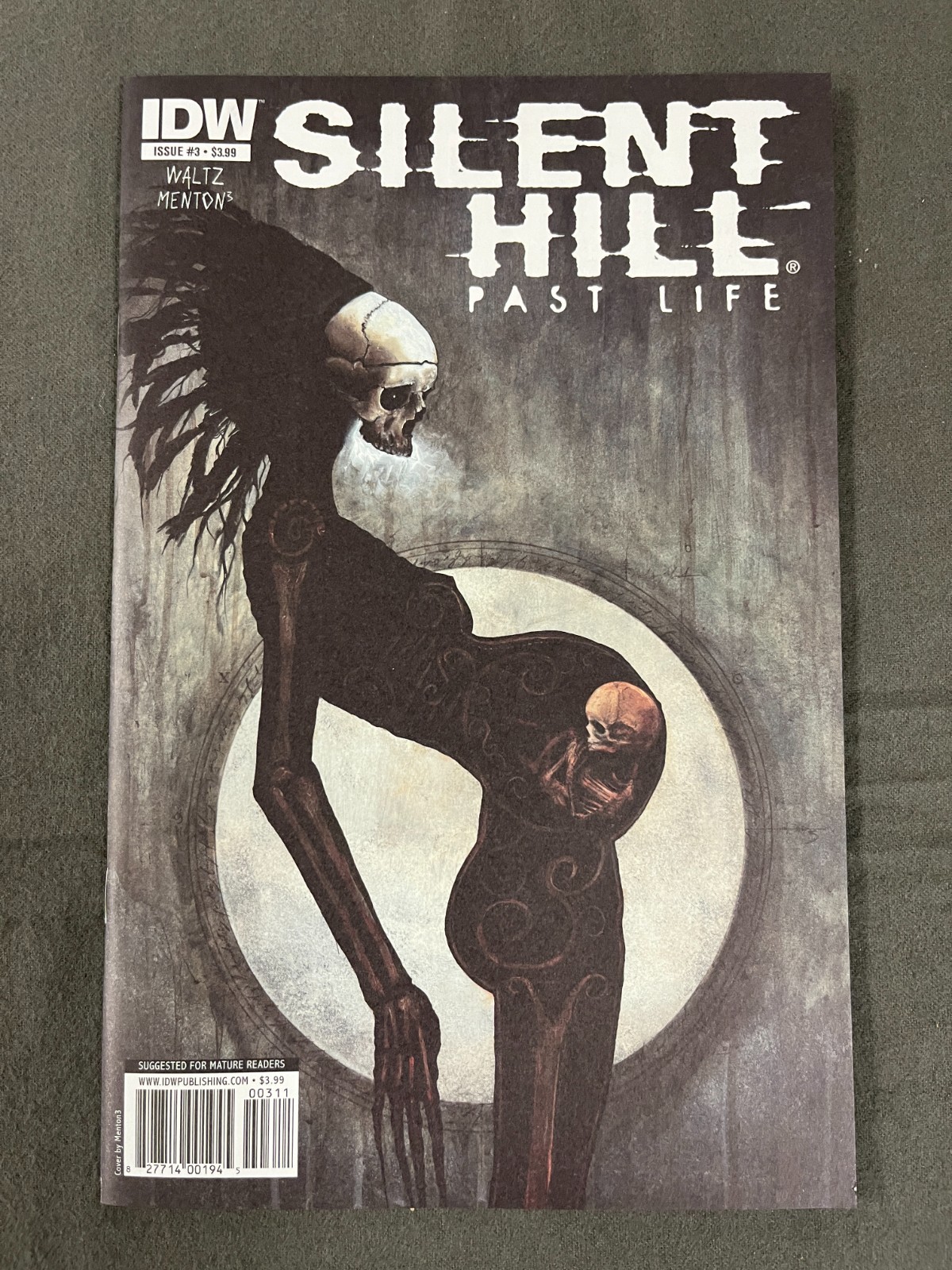 SILENT HILL: PAST LIFE  #3 : Tom Waltz : Nice Copy