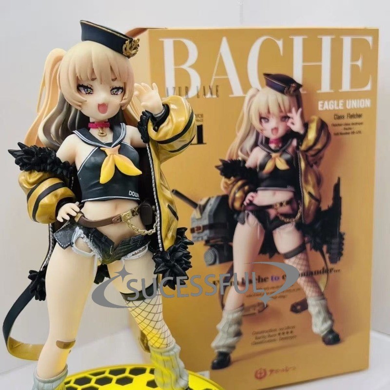 Azur Lane USS Bache 22cm PVC Anime Statue Figure Adult Collectible Gift Model