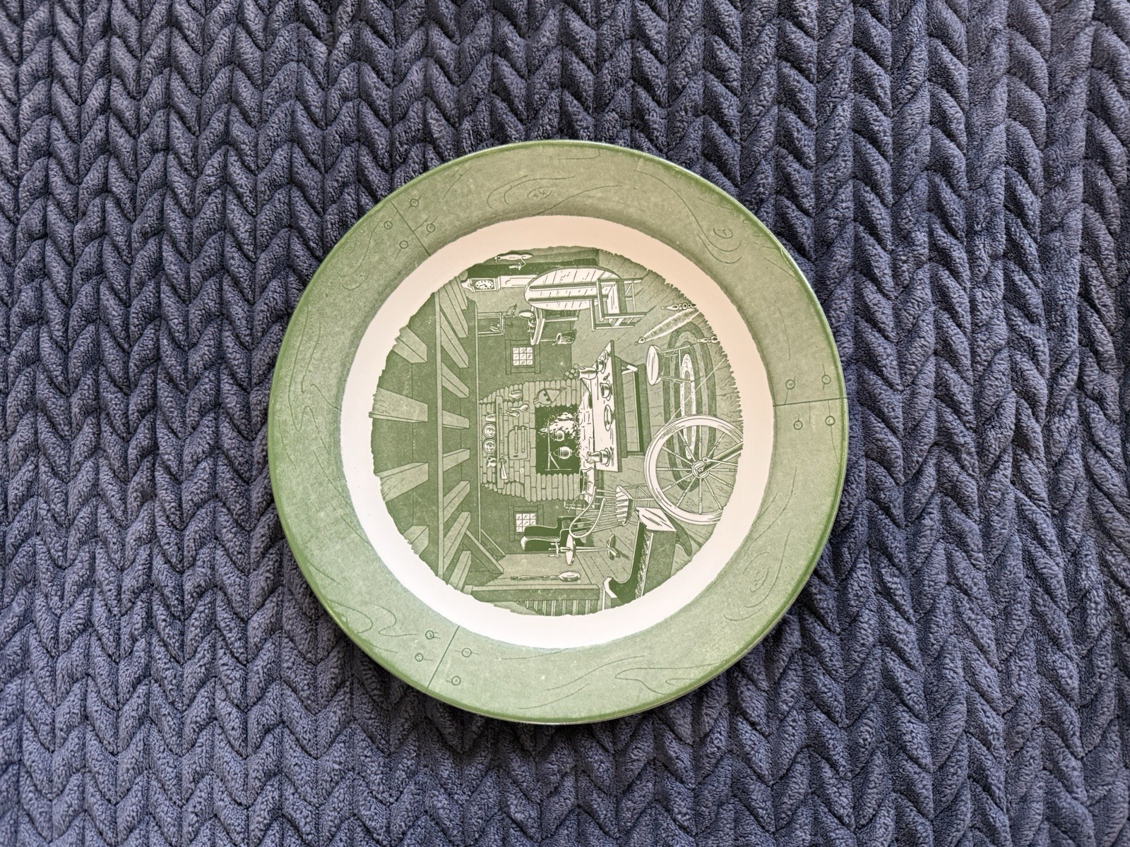 Colonial Homestead by Royal Plate 12”
