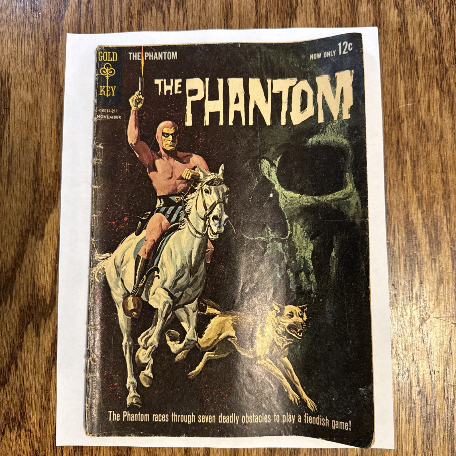 Vintage The Phantom #1 1962 Gold Key Western Publishing Origin of The Phantom