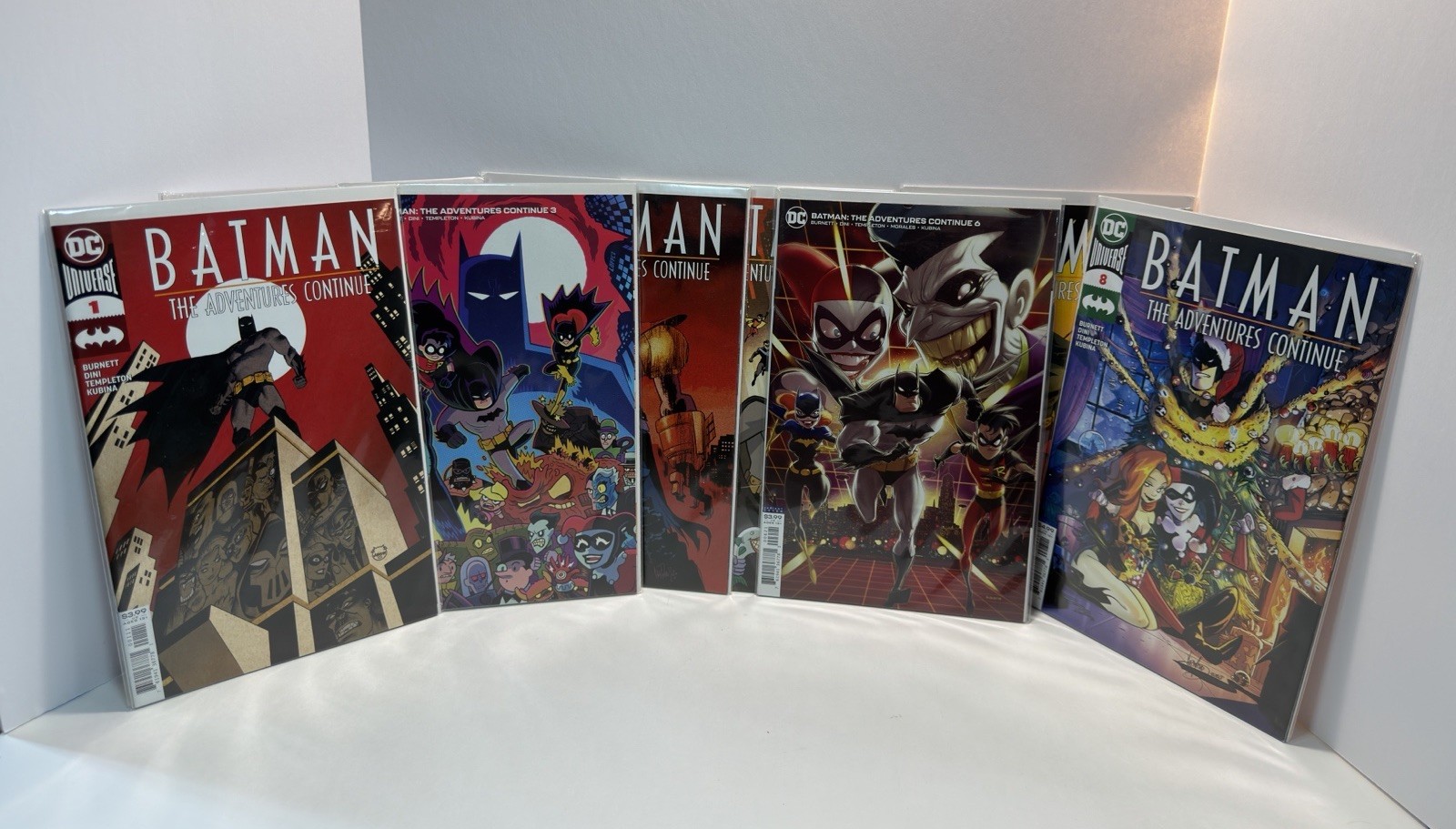 Batman The Adventures Continue #1-8 Complete Set DC Dini Nguyen Hipp Variants