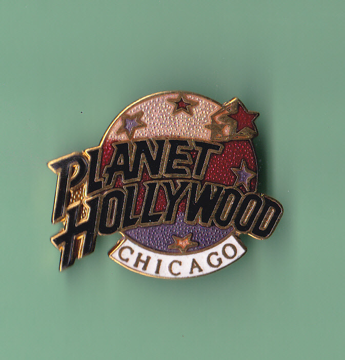 Planet Hollywood Chicago Pin Pinback or Broche 