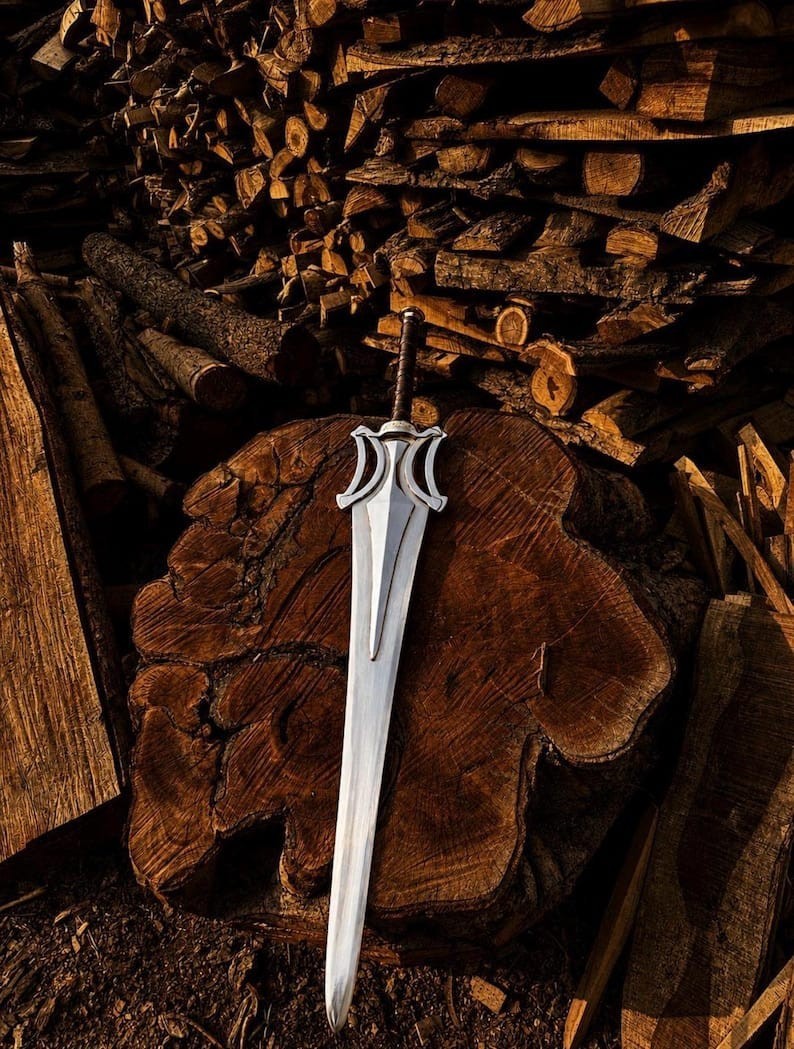 Marvelous Handmade Stainless Steel HEMAN Sword, Master Of The Universe Sword 