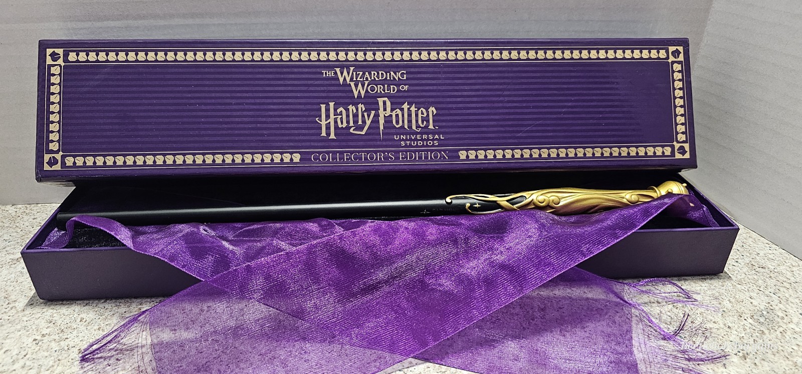 Rare Universal Studio Harry Potter Interactive Wand 2021 Collector’s Edition 