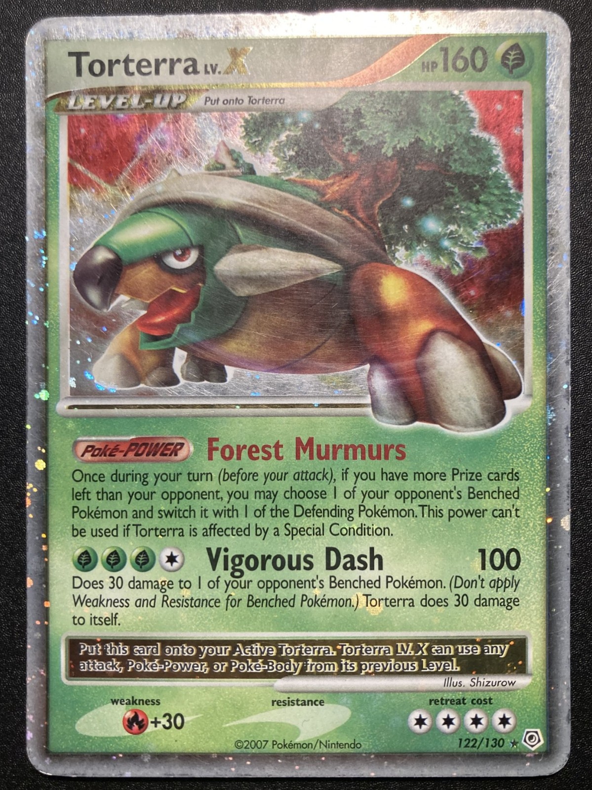 Torterra LV.X 122/130 Diamond and Pearl Holo