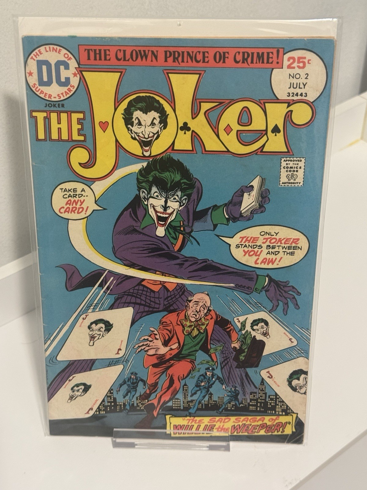 The Joker #2 1975 DC Comics 1st Print Bronze Age 1st Willie The Weeper
