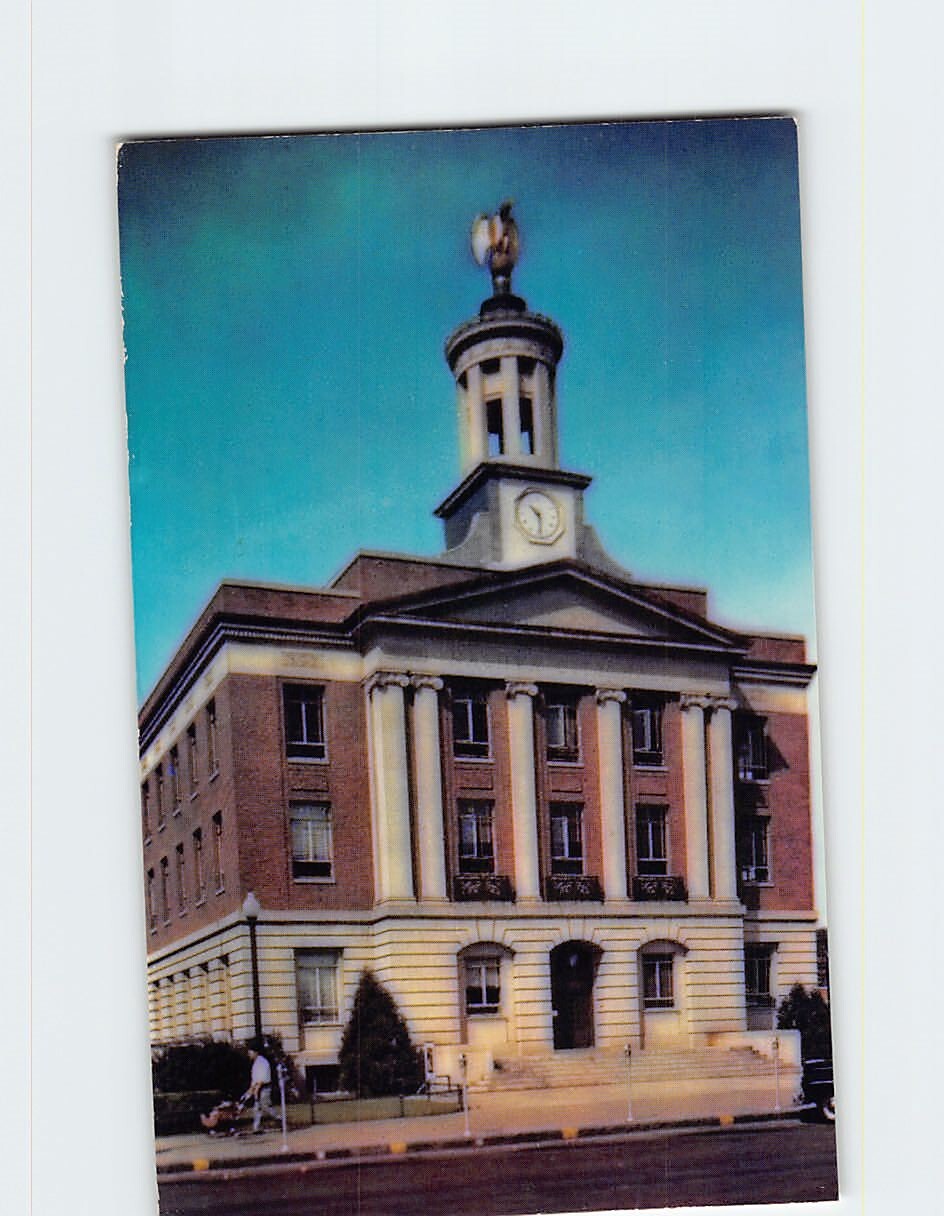 Postcard City Hall Nashua NH USA