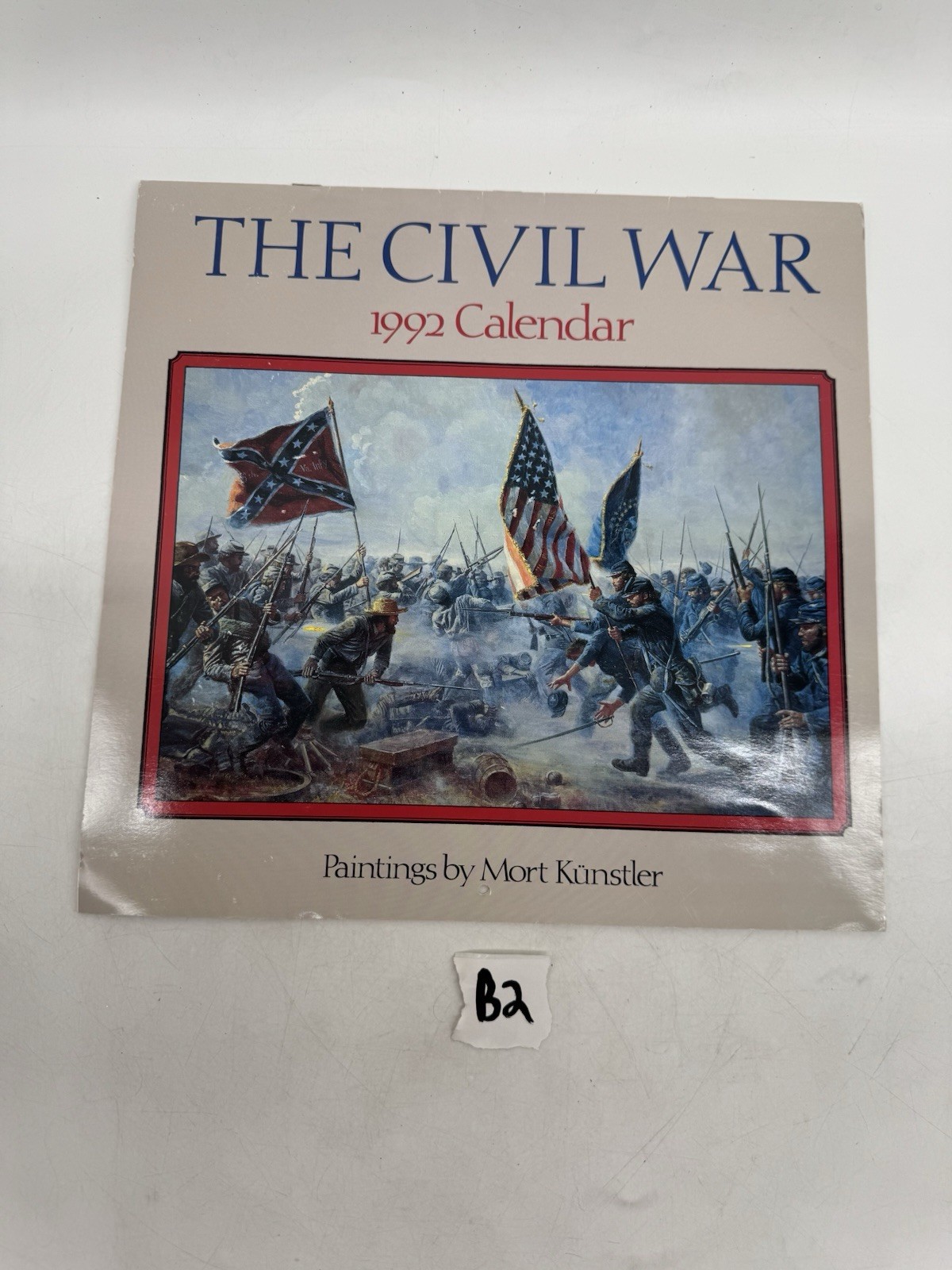 1992 The Civil War Calendar Mort Künstler Paintings Longmeadow Press