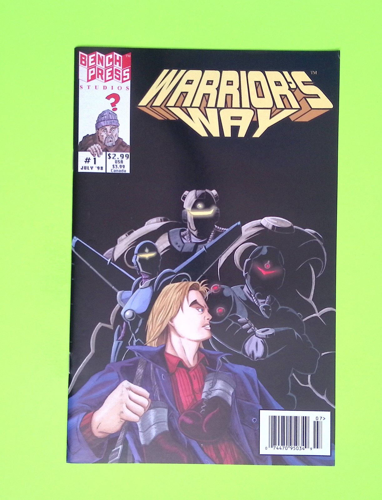 Warrior\'s Way #1 Bench Press Studios High Grade Comic Book W229-49 Warrior\'s Way #1 Bench Press Studios High Grade Comic Book W229-49