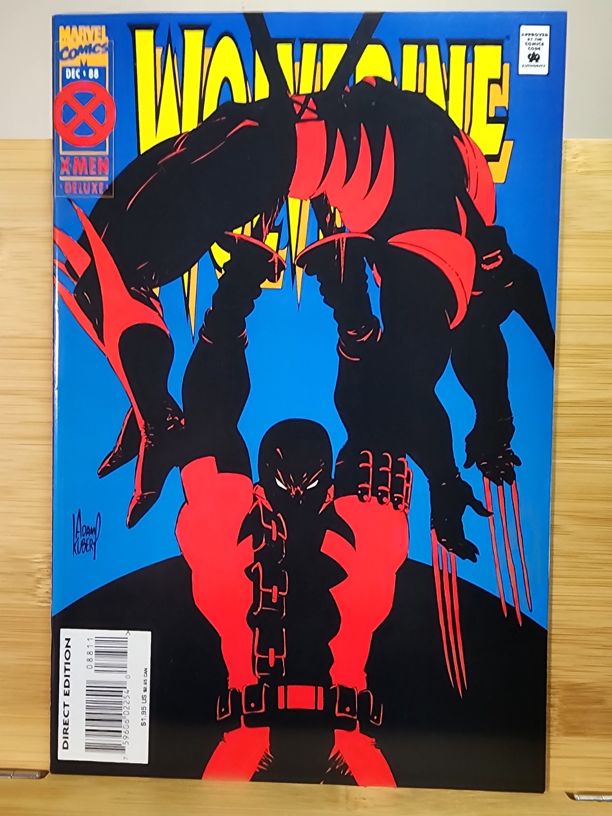 1994 Marvel Comics WOLVERINE #88 First Vs. Deadpool DELUXE Clean 9.2/NM-