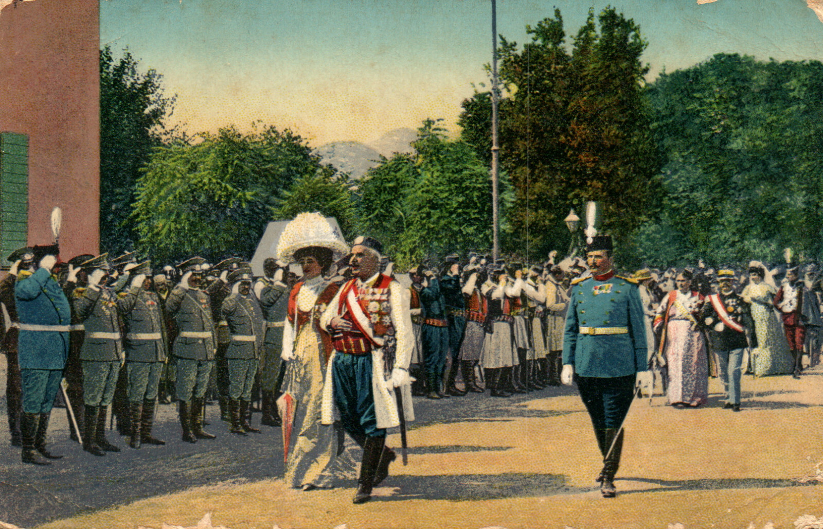AK* La familie royale monténégrine (N)70210