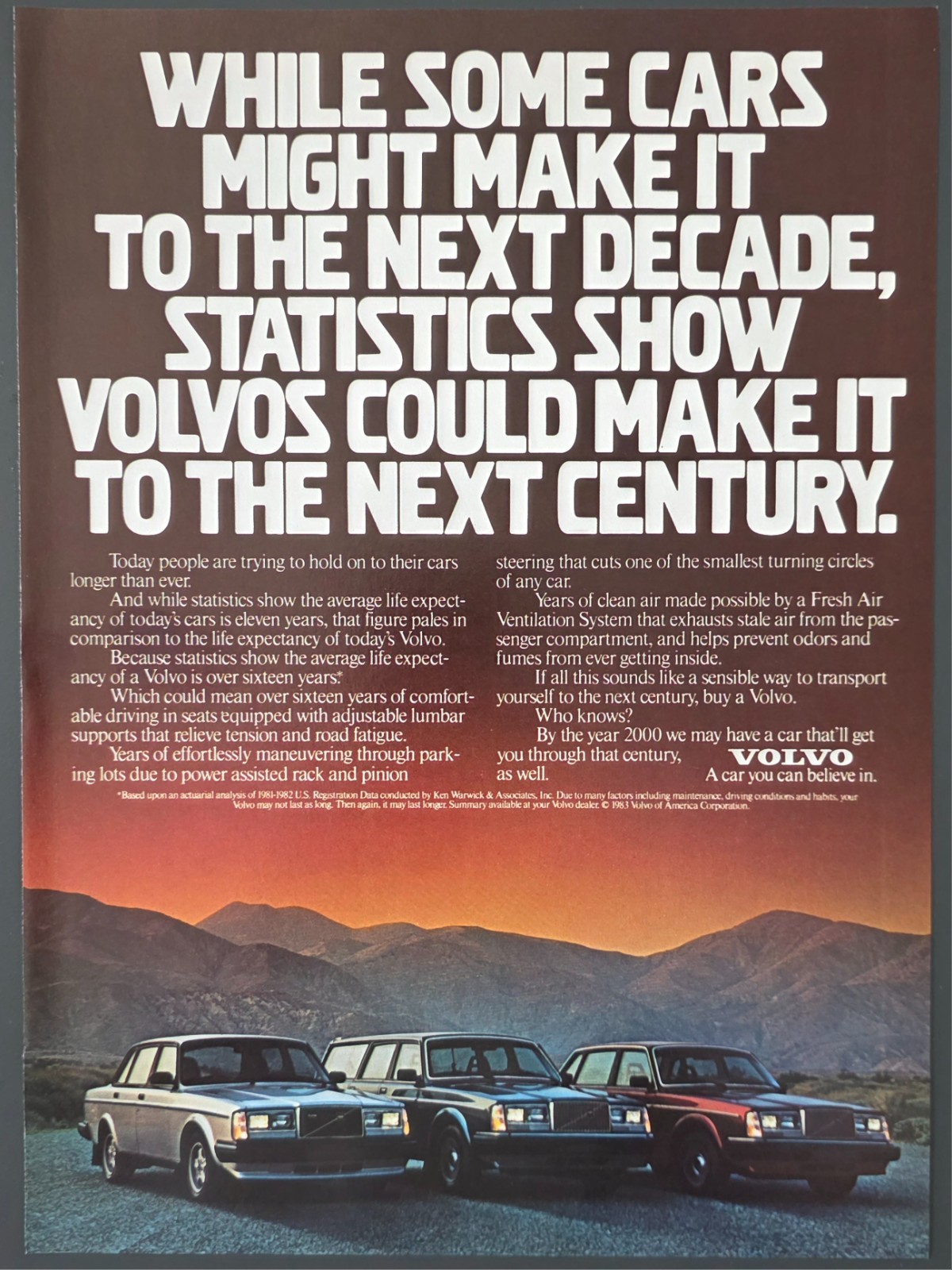 1984 PRINT AD \