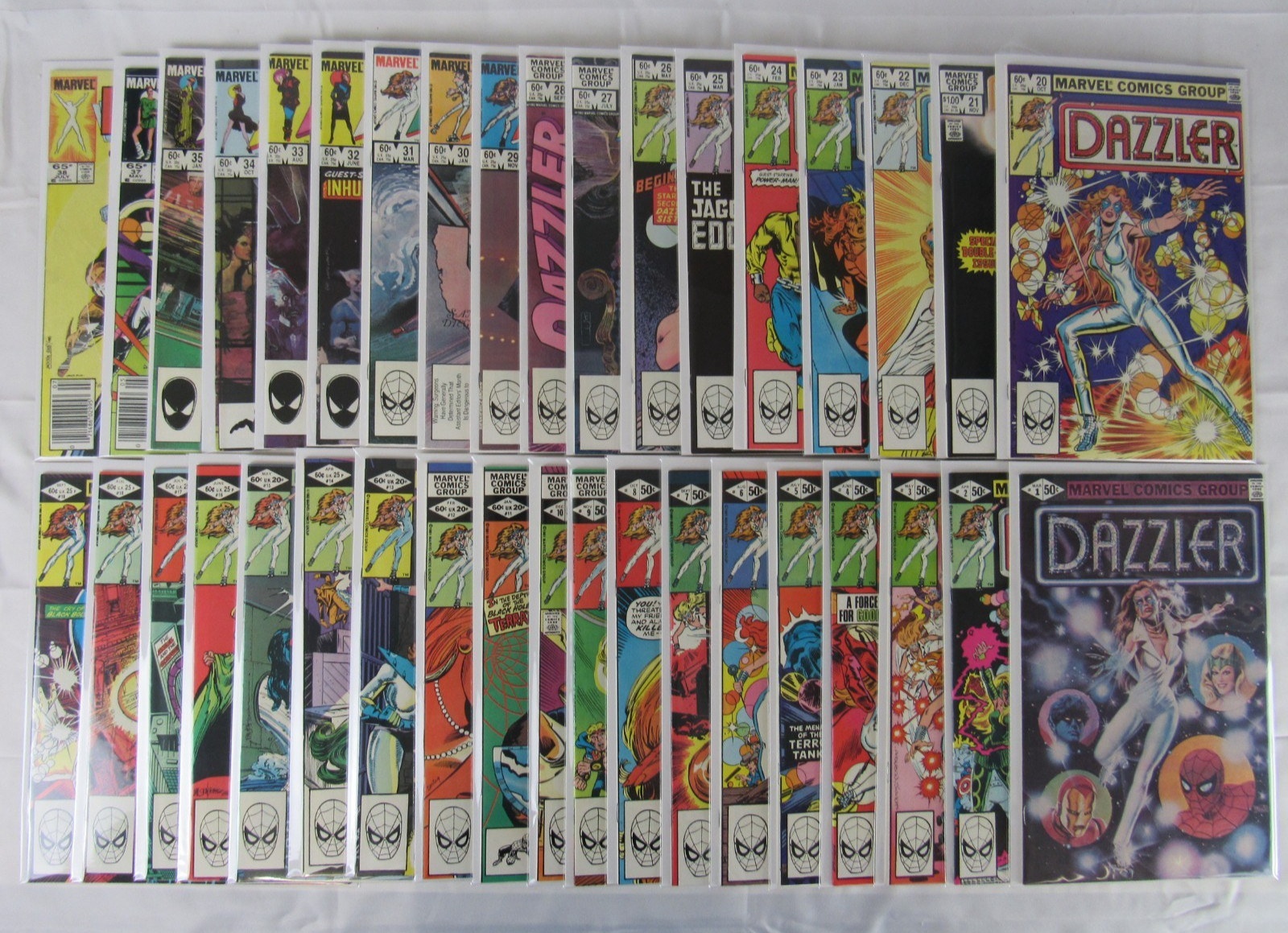 Dazzler (1981, Marvel) #1-38 Near Complete Run (missing #36) VF/NM-NM Nice LA936