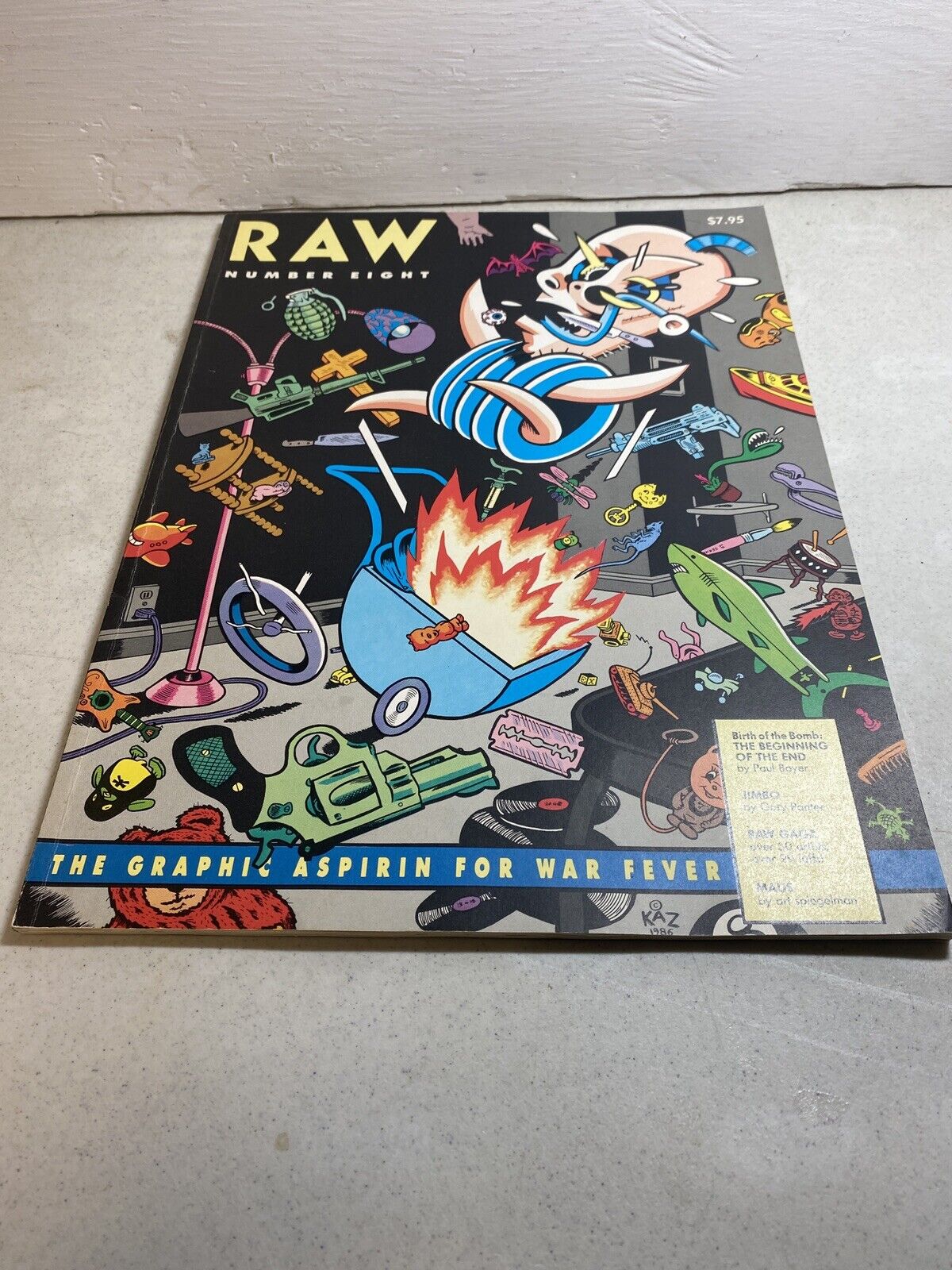 1968 RAW Number 8 NY Mav- Graphic Comic Gary Panta