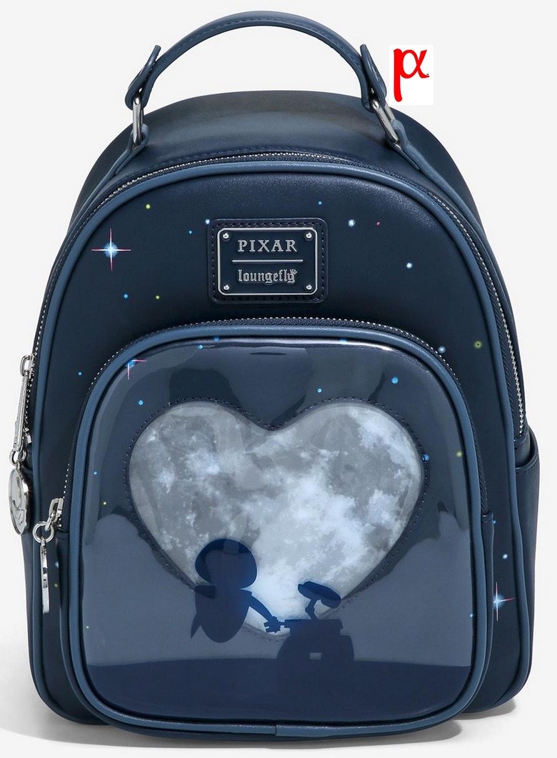 Loungefly Disney Pixar Wall-E Eve Heart Moon Space Mini Backpack Exclusive