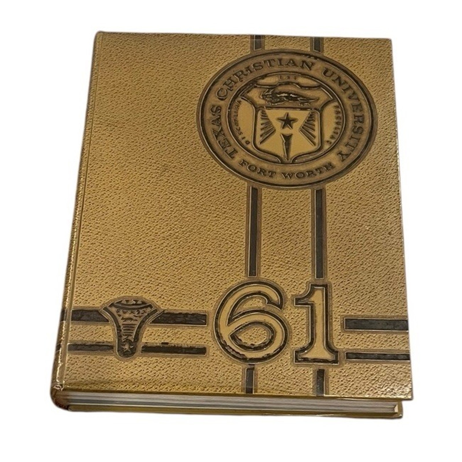 1961 TCU Texas Christian University Yearbook Annual HC VTG Horned Frogs