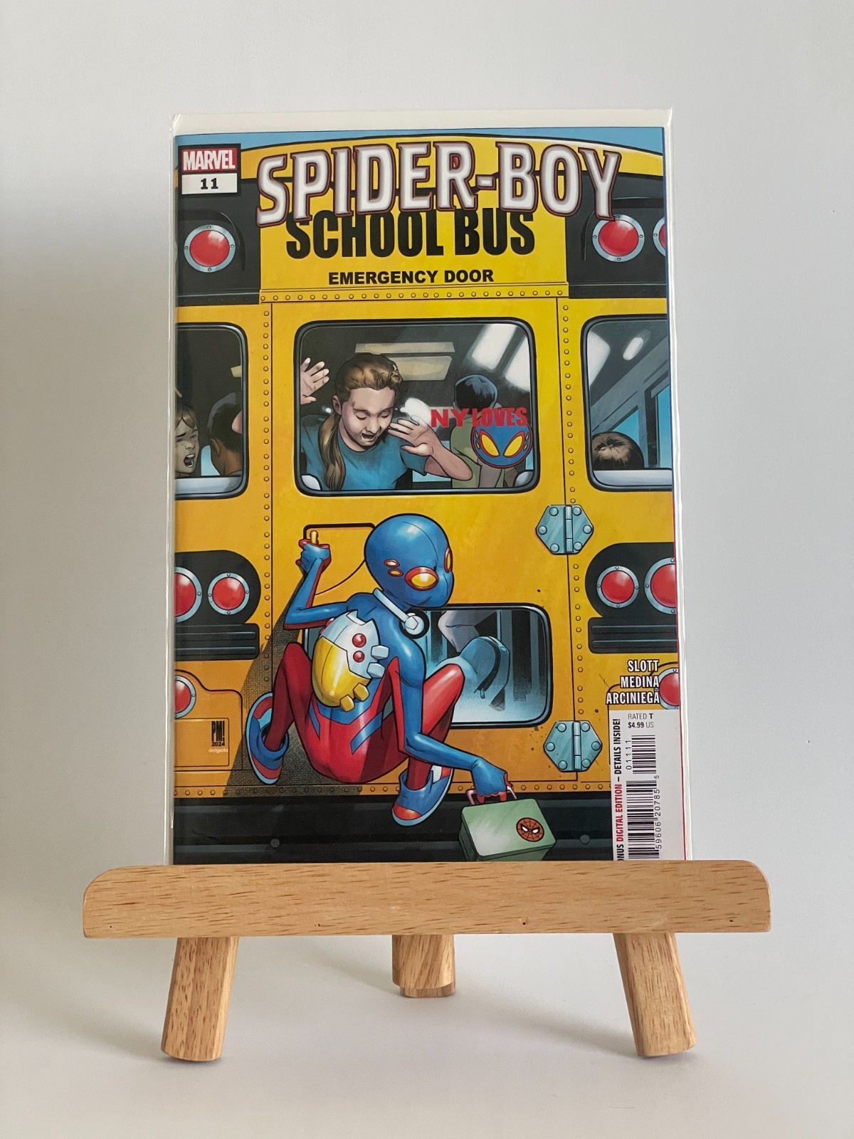 SPIDER-BOY 11 1st print App New SPIDER-GIRL MARVEL 2024 MEDINA