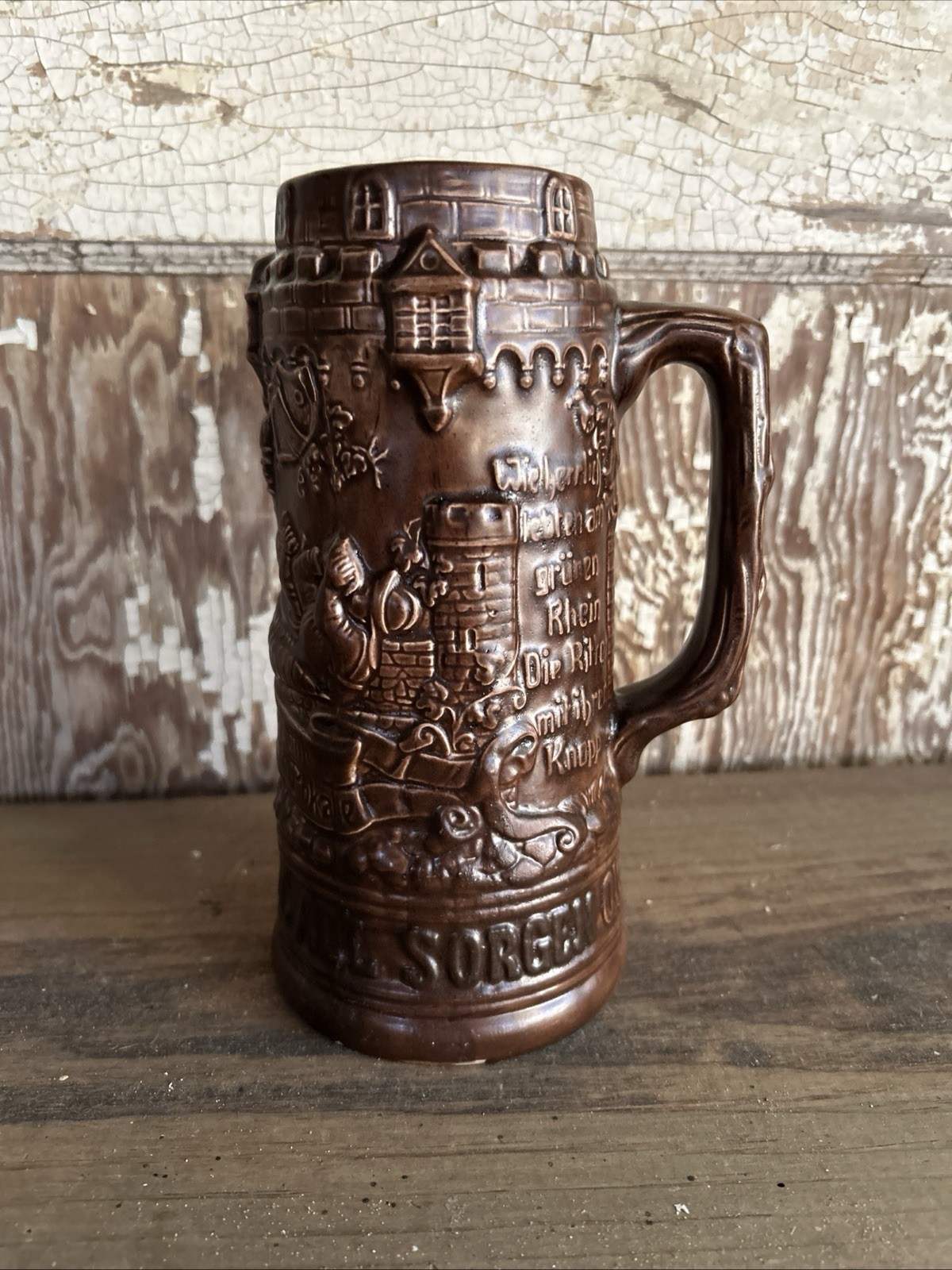 VINTAGE HOLLAND MOLD GERMAN STEIN \