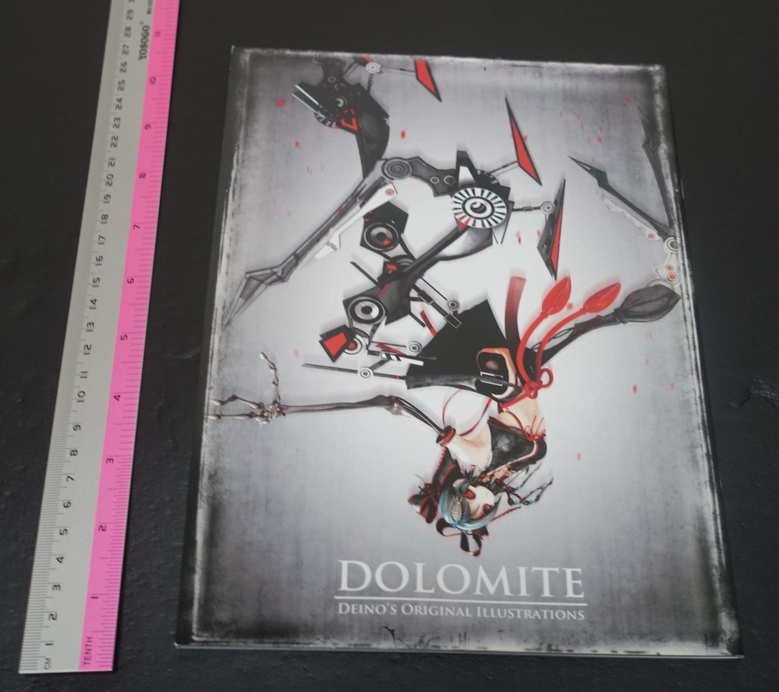 DEINO ORIGINAL ILLUSTRATION ART WORK BOOK DOLOMITE Calne Ca 32page