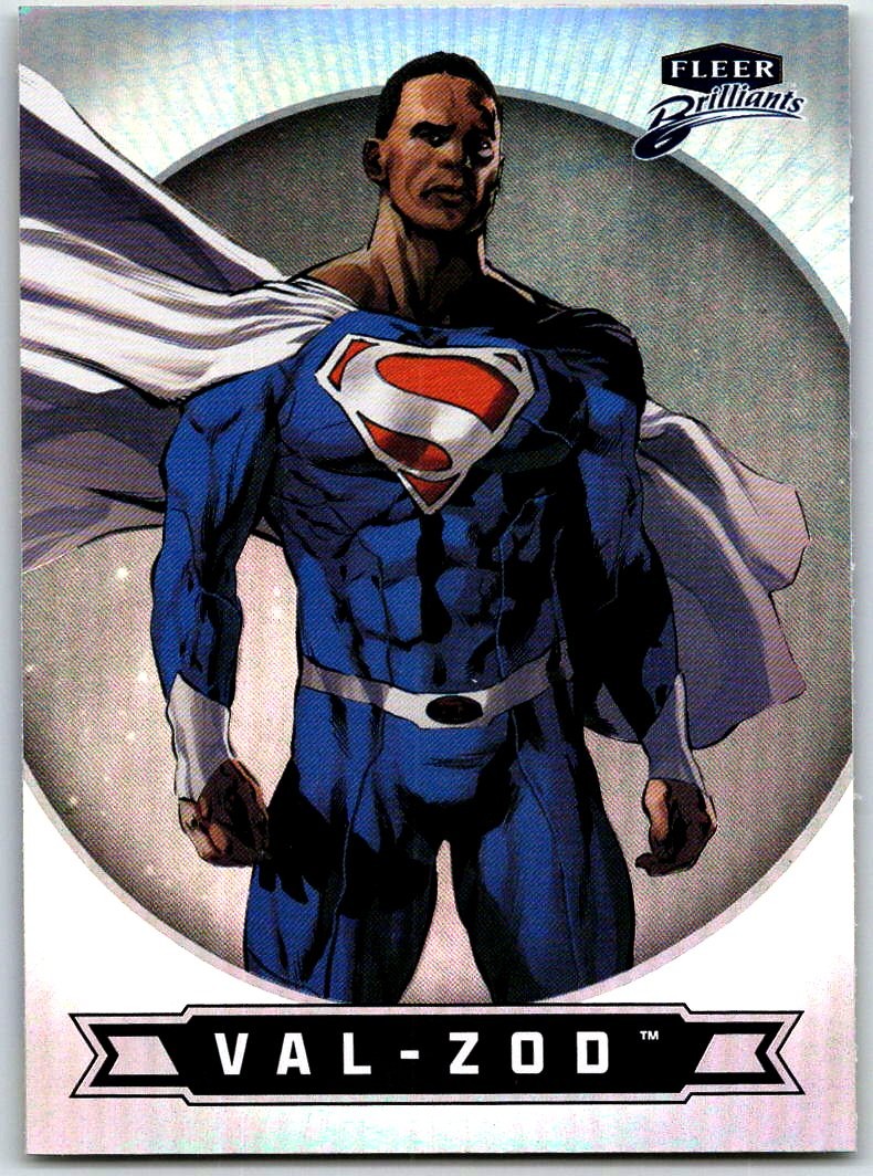 Val-Zod 2025 Fleer Brilliants Superman #44 Val-Zod 2025 Fleer Brilliants Superman #44