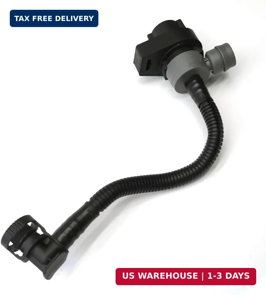 Fuel Tank Ventilation Breather Valve w/pipe Replacement for BMW X5 128i 325i 328