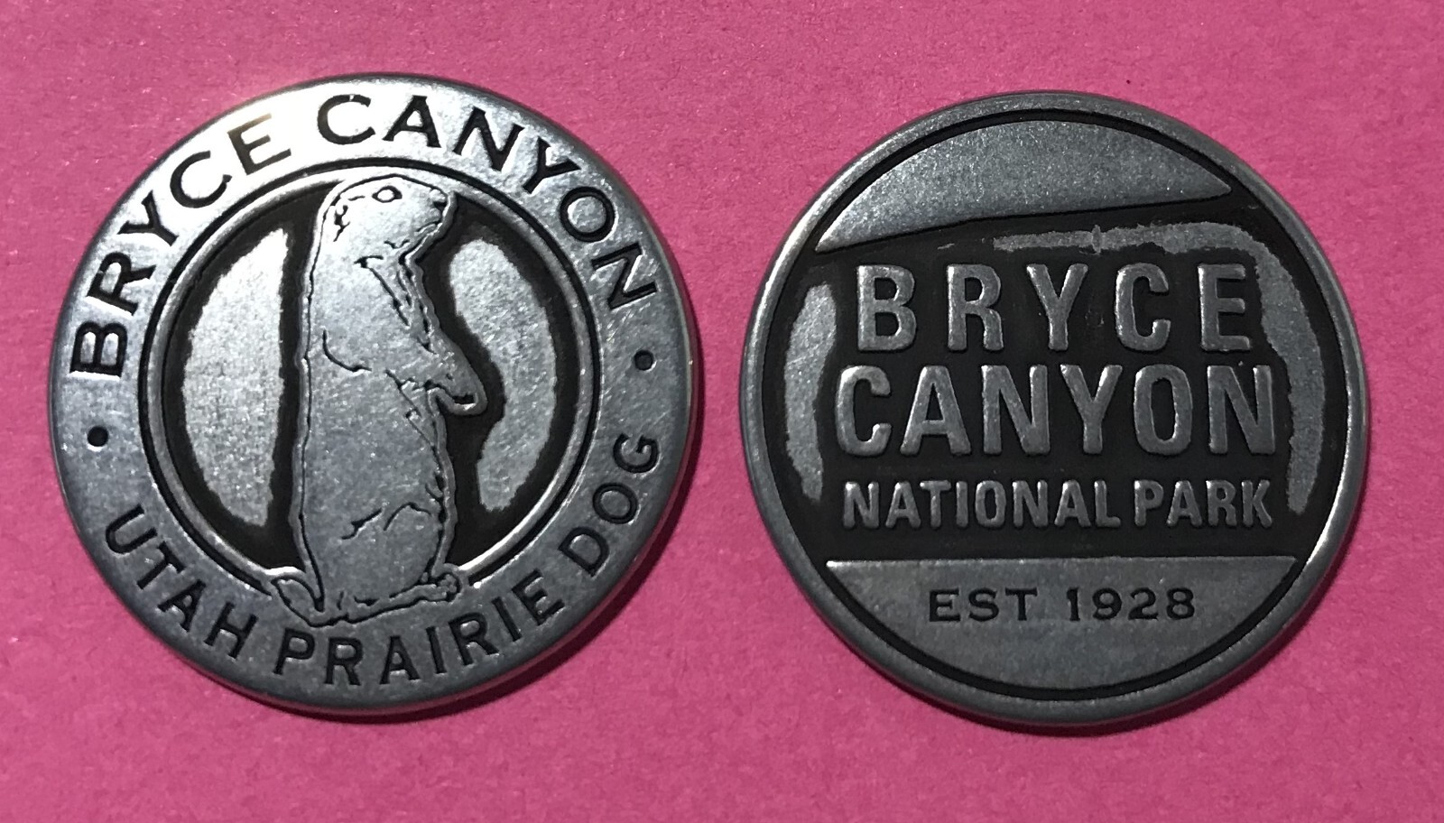 Vintage Design Bryce Canyon  Utah Prairie Dog Token