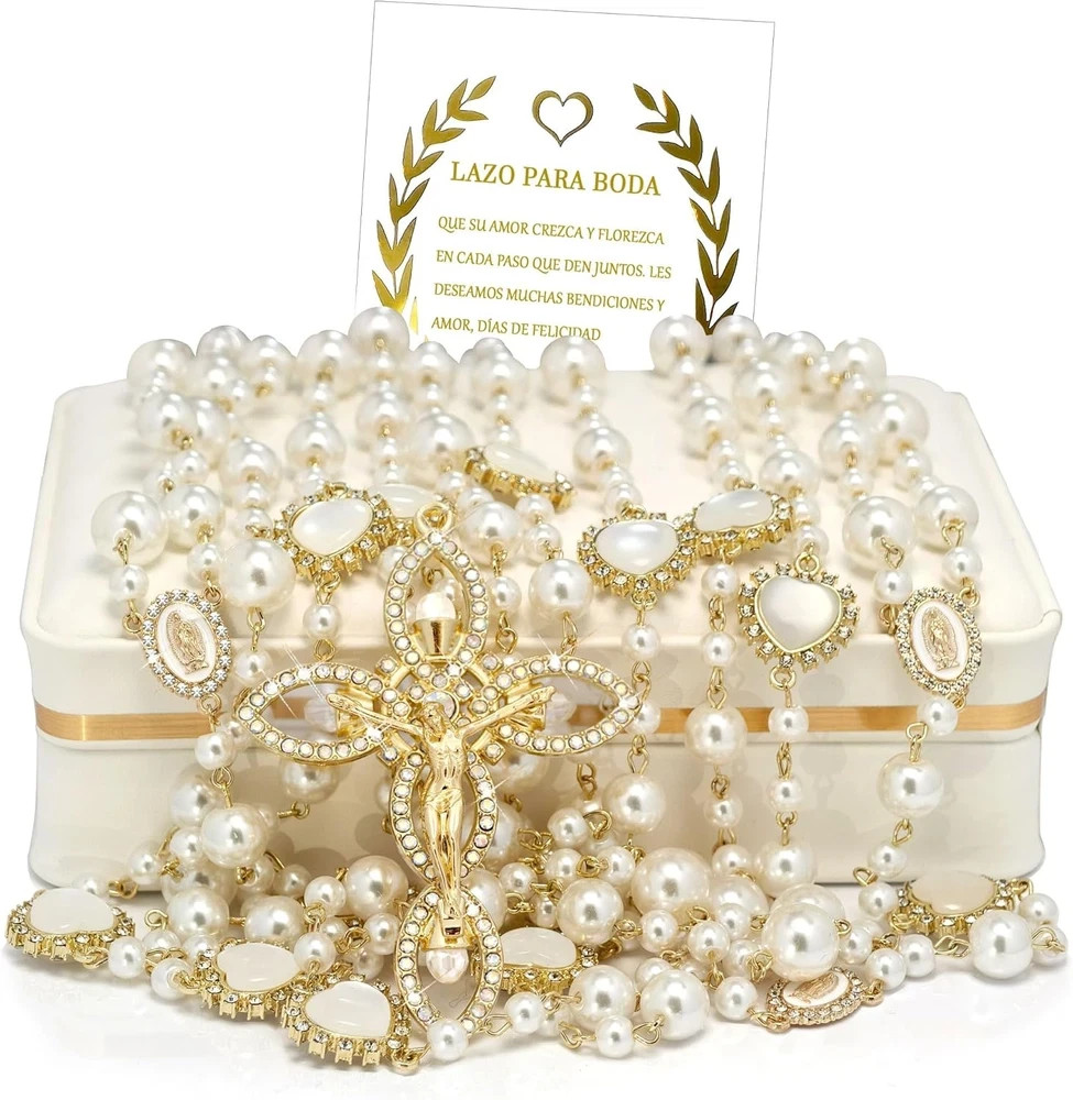 Elegant Wedding Lasso for Catholic Ceremony - Lazo de Bodas para Novios