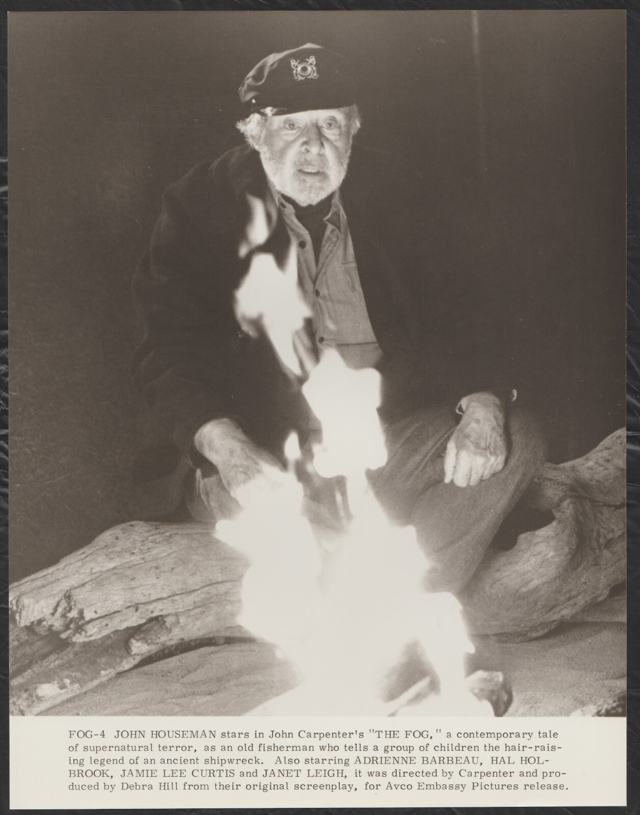 JOHN HOUSEMAN in The Fog \'80 FIRE