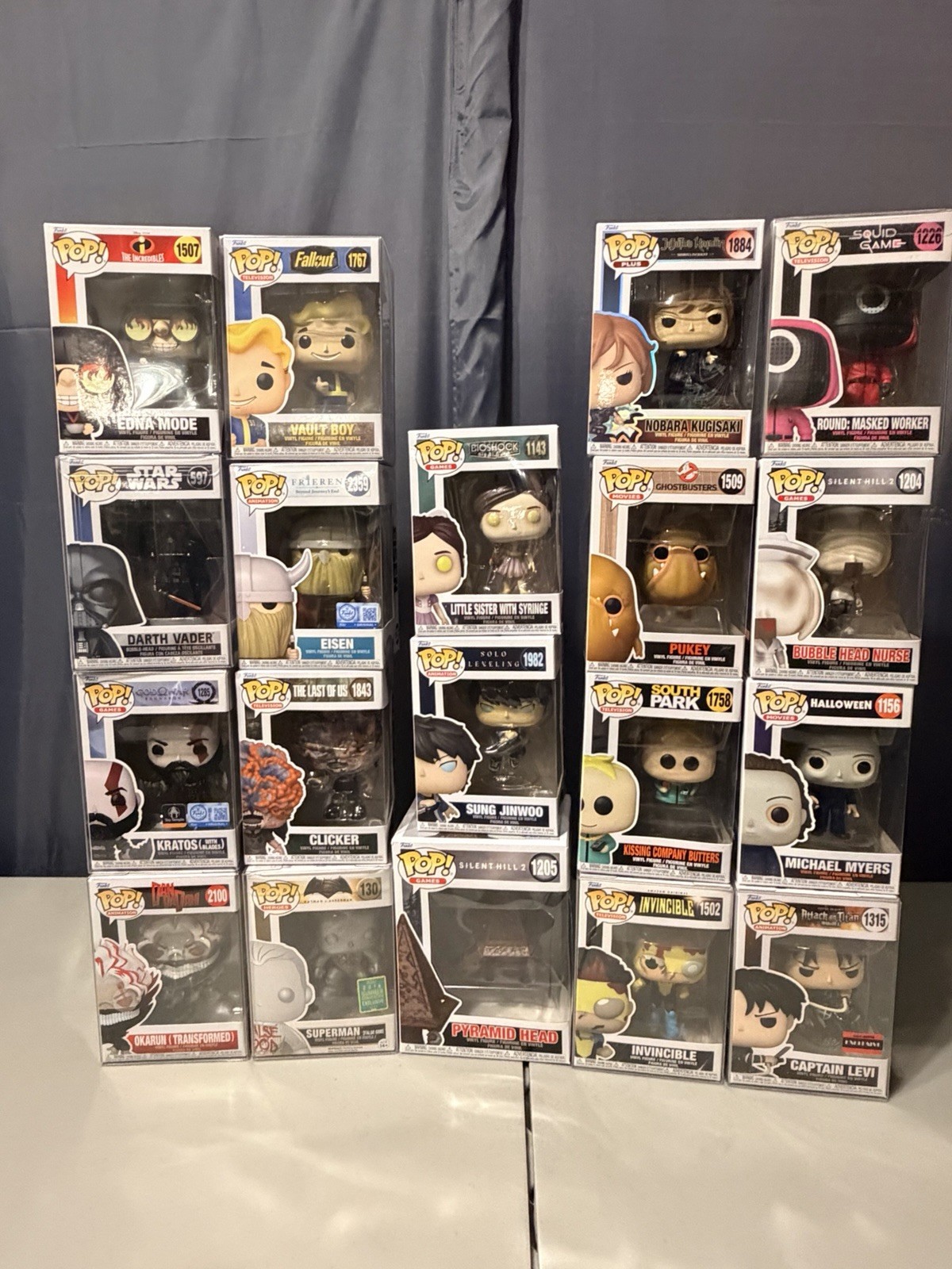 Funko Pop Collection The More Popular Pops Have Protective Casing