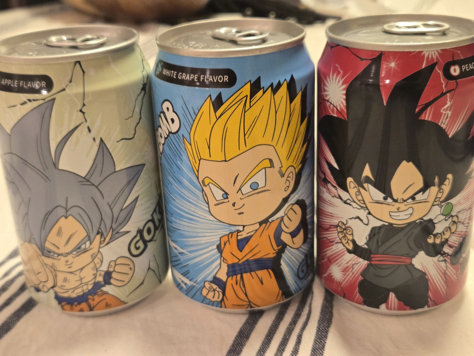 3X DRAGON BALL SUPER OCEAN BOMB SODAS