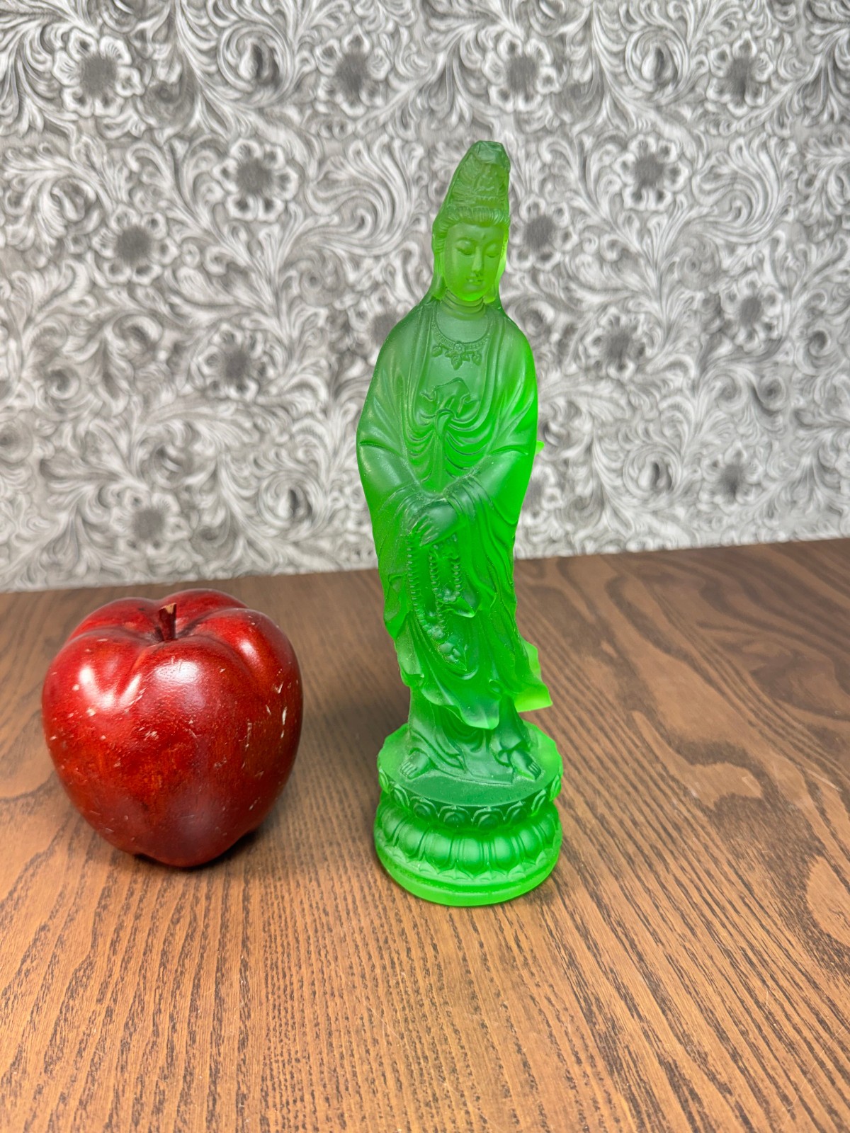 GuanYin Green Buddha Statue 8\