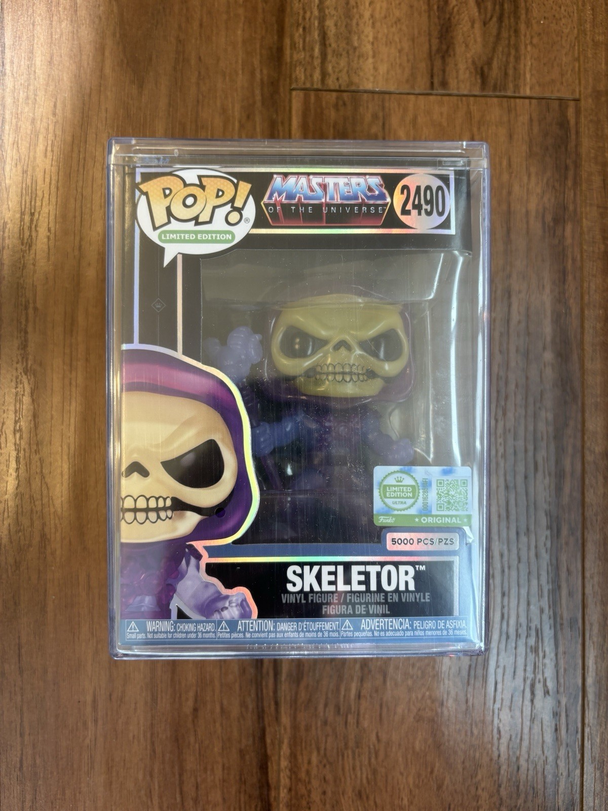 SEALED Funko Pop Skeletor Translucent 2490 LE 5000 Masters of the Universe MOTU SEALED Funko Pop Skeletor Translucent 2490 LE 5000 Masters of the Universe MOTU